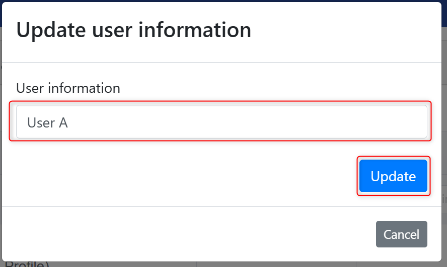 Enterprise Authenticator Management Screen