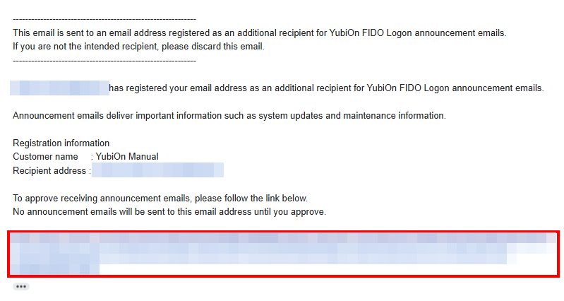 Click the link in the confirmation email