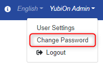 Change Password